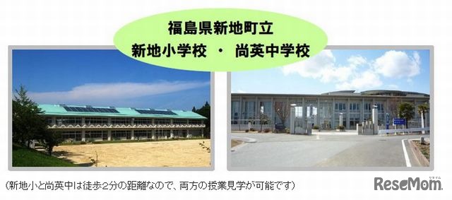 新地小学校と尚英中学校で公開授業を実施