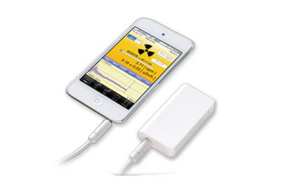 iPhoneなどと接続して利用する放射線測定器「Pocket Geiger」