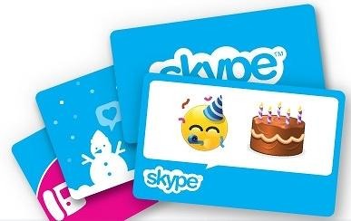 「Skype Gift Card」のイメージ