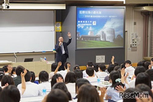 「慶應義塾の授業へ出かけよう！講義入門」昨年の様子