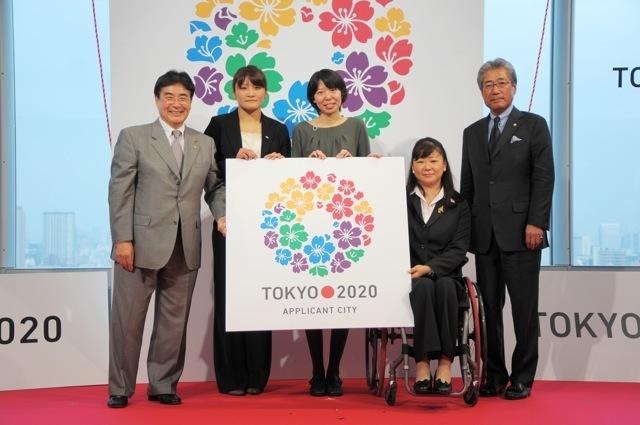 東京2020オリンピック・ パラリンピック招致ロゴ記者発表会（2011年11月30日）