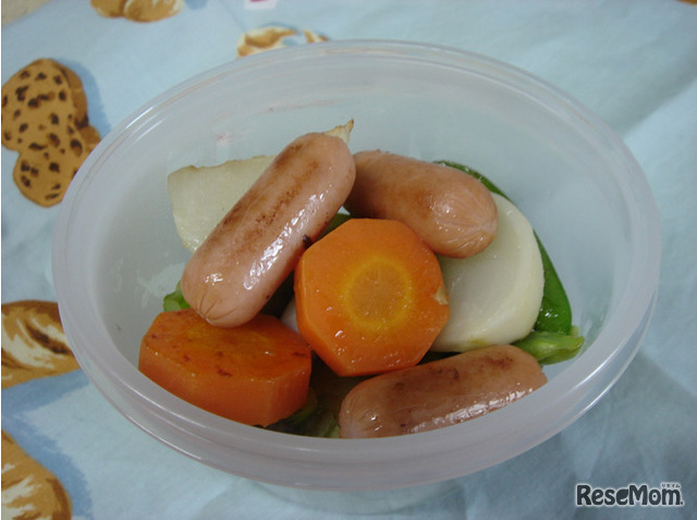 （3）茹で野菜サラダ