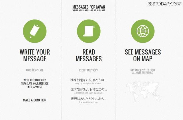 Messages for Japan Messages for Japan
