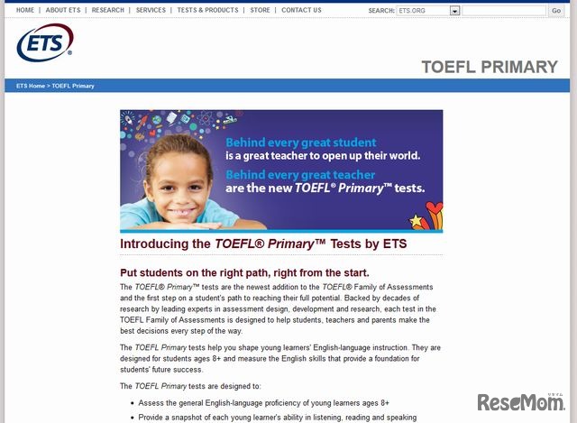 TOEFL Primary