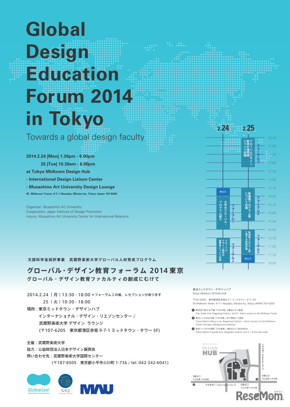 グローバル・デザイン教育フォーラム 2014 東京