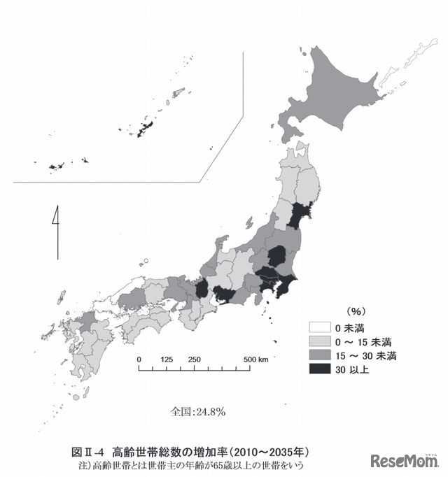 世帯数の将来推計 2035年までに46都道府県で減少 8枚目の写真 画像 リセマム