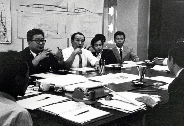 大阪万博テーマ館についての会議 1968年6月25 日