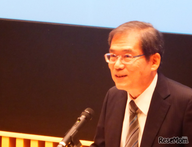 東京大学総長の濱田純一氏