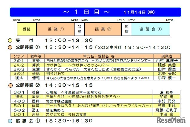 第65回教育研究発表会1日目