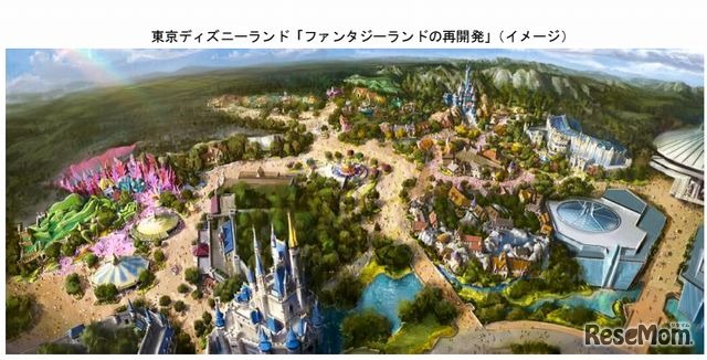 東京ディズニーランド「ファンタジーランドの再開発」