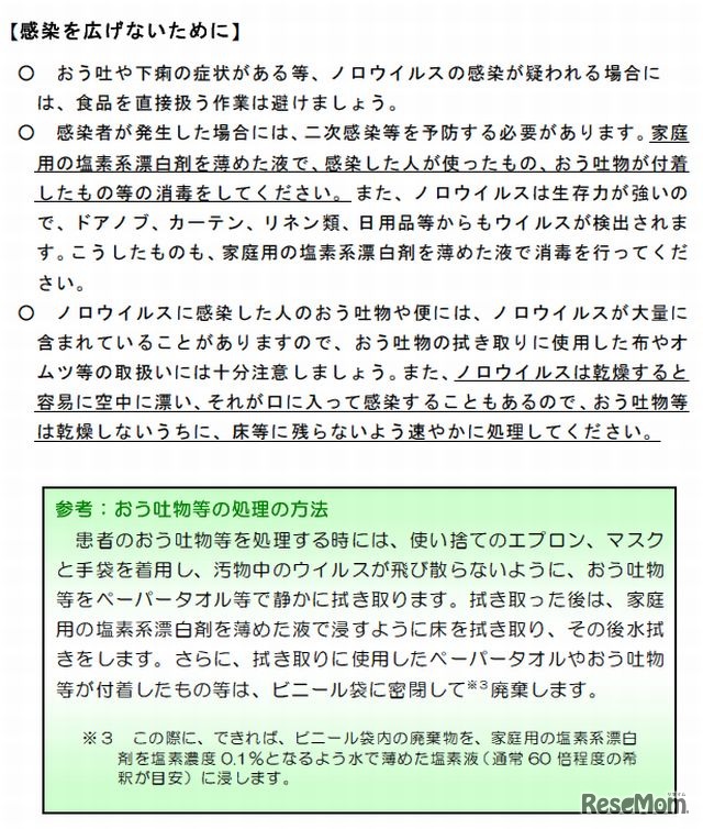 感染を広げないために