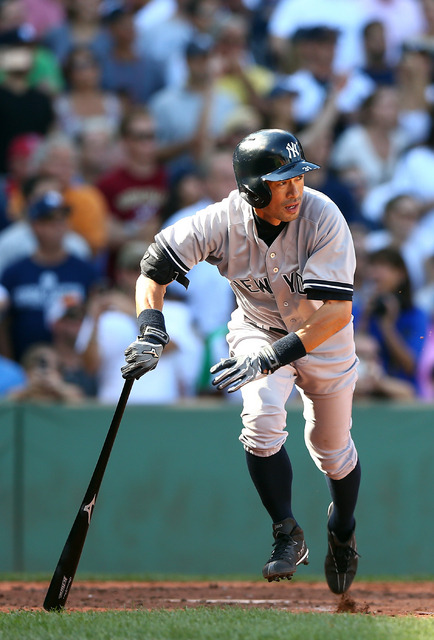 イチロー 参考画像（2014年9月28日）（c）Getty Images