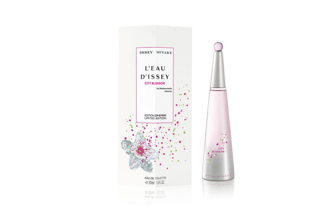 「ISSEY MIYAKE PARFUMS（イッセイ ミヤケ パルファム）」の名香「ロードゥ イッセイ」から、春らしいみずみずしく生命観に溢れた春限定新製品「シティ ブロッサム」が登場。2月25日（水）より全国一斉発売となる。