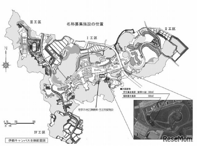 伊都キャンパス全体配置図