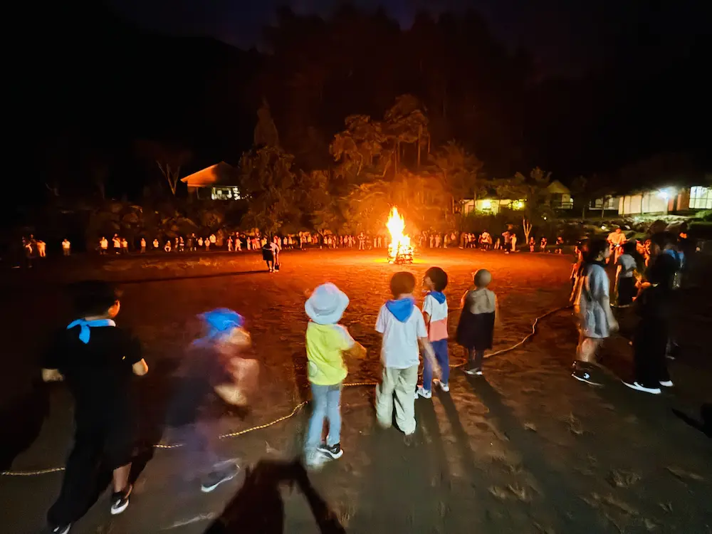 ステモンアフタースクールのキャンプ