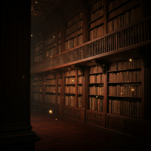ancient library background