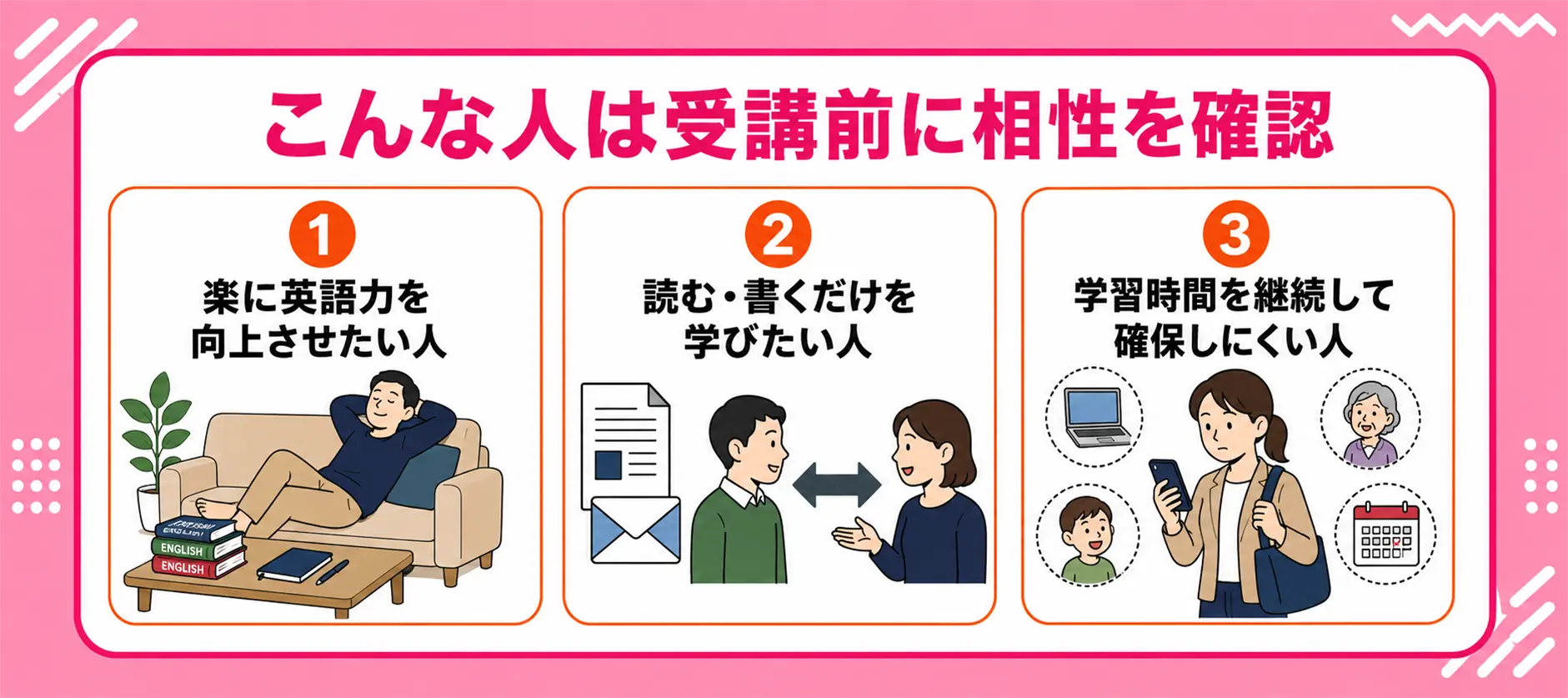 トライズをおすすめできない人の特徴