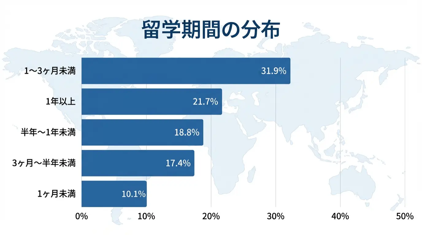 留学期間はどれくらいでしたか