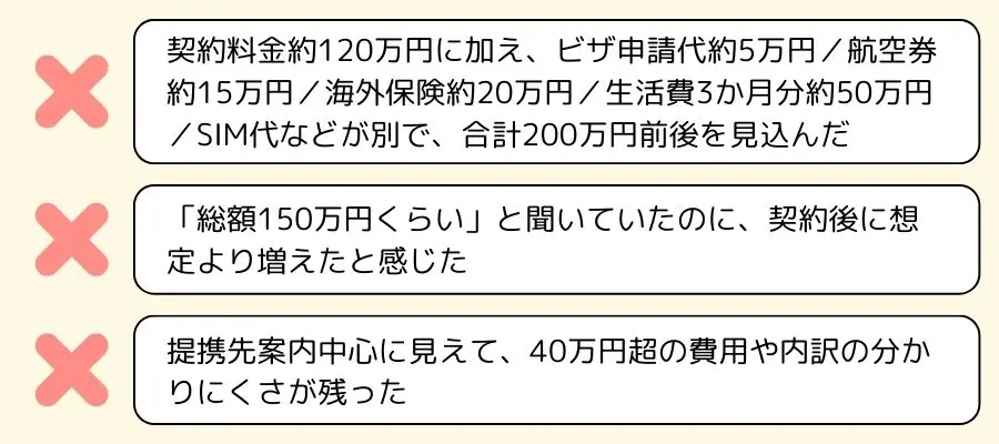 夢カナ留学口コミ・評判調査
