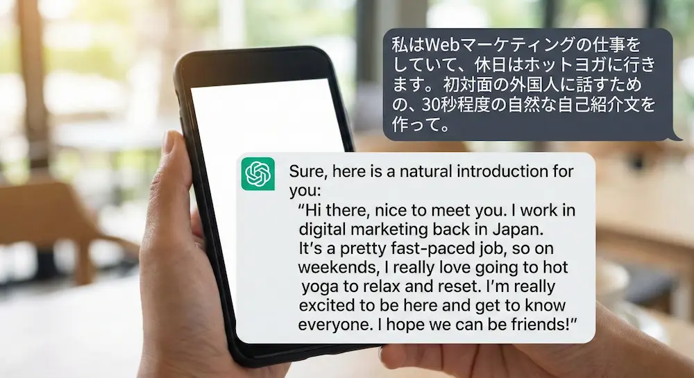 現地で会話に困らない「自己紹介」と「日本文化」のネタ帳作成