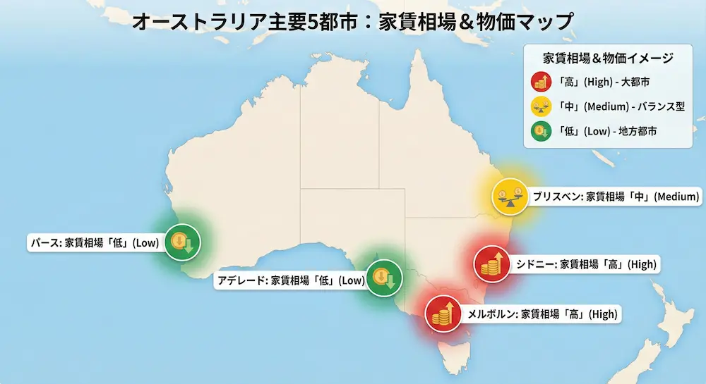 いくらかかる？オーストラリア都市別の費用比較と滞在スタイルの王道