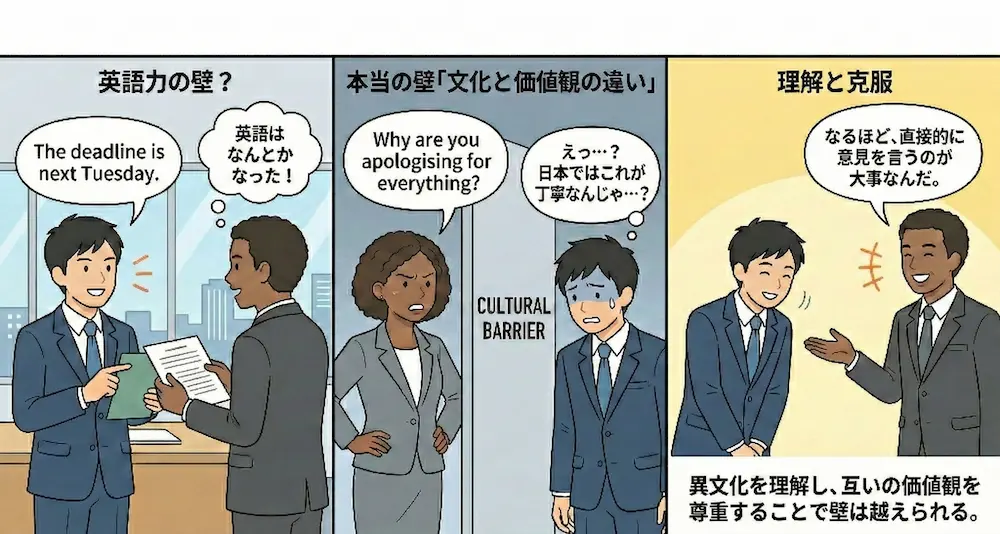 海外赴任で困るのは英語力ではない？本当の壁は「文化と価値観の違い」