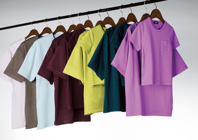 日本古来の色彩表現が新鮮 日本の伝統色 を使ったコムサイズムのtシャツ発売 Pr Times リセマム