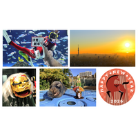 【サンシャインシティのお正月イベントのご紹介】館内各所を獅子舞が練り歩く！　サンシャイン60展望台 てんぼうパークで甘酒とともに初日の出を堪能…(ハート)　サンシャイン水族館ではお正月限定イベントを開催