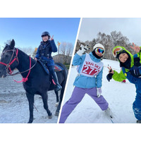 【こどもの休日の過ごし方】ウエスタン乗馬体験スクール（アルテミス編）× STSスキースクール