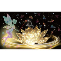 あしかがフラワーパークで初の「ドローンショー」開催決定!! 園のシンボル「奇蹟の大藤」を夜空に再現！