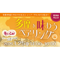 JR立川駅 エキナカ商業施設「エキュート立川」コミュニケーションイベント『キューっと部！』を初開催！初回テーマは“多摩を味わうペアリング”