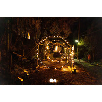 3,000本の竹灯籠が里山を照らす――「第3回 倉敷穂井田 竹灯籠まつり」を開催