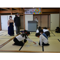 【徳島市】徳島城博物館　新春かるた大会（団体戦）を開催