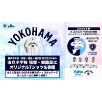 横浜市 中区・西区・南区・磯子区の市立小学校 約22,000名の児童・教職員へ「オリジナルTシャツ」を寄贈！