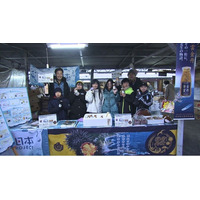 氷点下6度の朝市で小学生が熱い呼びかけ！岩手の海の危機を訴える「黄金雲丹」オリジナルラベル販売会が大盛況！～南侍浜漁業研究会 × 海と日本プロジェクト in 岩手～