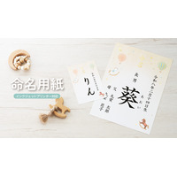 赤ちゃんの命名の瞬間を手軽に形に残せる『IJ命名用紙』を2月9日（月）に新発売　従来のA4サイズに加えハガキサイズが新登場、コンパクトで飾る・保管・撮影に便利