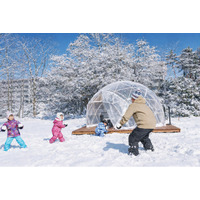 鳥取県大山の冬を満喫。手ぶらで雪遊びを楽しめる「スノーキッズパーク」がホテル敷地内に2月1日オープン。【メルキュール鳥取大山リゾート＆スパ】