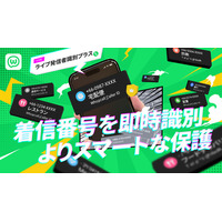 Appleの最新iOS技術を活用した新機能「ライブ発信者識別プラス」提供開始