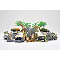 ハイクオリティ動物フィギュアとミニカーで映え写真を撮ろう！海洋堂×トミカリミテッド ヴィンテージ コラボ「ジオコレ６４＃カースナップ」第２弾　２０２６年７月発売！