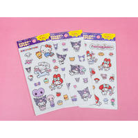 【サンリオキャラクターズ】ピカッと光ってお知らせ！スケーター　持ち物を可愛くデコレーションできる「リフレクターステッカー」