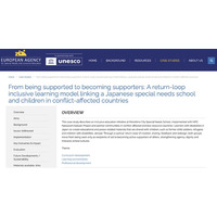 UNESCO×欧州機関の国際知見基盤「Inclusive Education in Action」に、なかよし学園のケーススタディが掲載