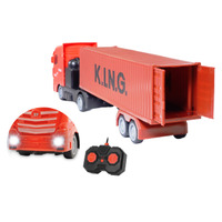 大型輸送はおまかせ！開閉も可能なリアル造形「コンテナトラック」を自由に操作！