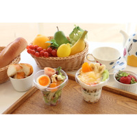 親子でわくわく！朝パフェづくり