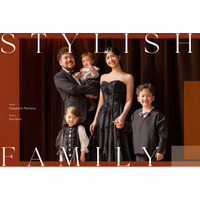 子供と一緒に作るおしゃれな「ブラックコーデ」の世界！トレンドはスタイリッシュなファミリーウェディングスタイル！