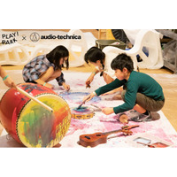 音の振動で絵を描く。好評のPLAY! PARKコラボ企画「音筆（おとふで）」開催決定