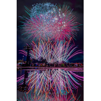 富士山と山中湖を舞台に10,000発が打ち上がる花火エンターテイメント「HANABI MAGIC 富士・山中湖 2026」始動