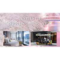 2026年春、桜シーズン直前 アスコットで過ごす、日本の春を再発見する彩り豊かなスプリング・エスケープ