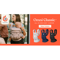 エルゴベビーの新スタンダード「OMNI Classic（オムニ クラシック）」に待望の新色が登場！ブランドを象徴する不動の人気3カラーが3月6日(金)に仲間入り