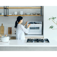 【食器点数増量&設置スペース20%削減】シロカ、自動給水式で給水の手間いらずの「食器洗い乾燥機」をリニューアル！