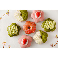 【春限定】苺と抹茶が彩る桜形ドーナツ4種を発売。RACINESの《 苺＆抹茶 》コレクション